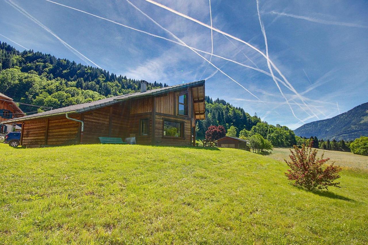 Chalet Wifi - Le Biot - 8 Personnes - Chalet Morand Eksteriør bilde