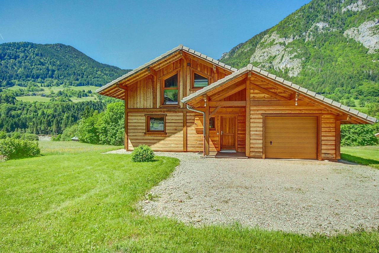 Chalet Wifi - Le Biot - 8 Personnes - Chalet Morand Eksteriør bilde